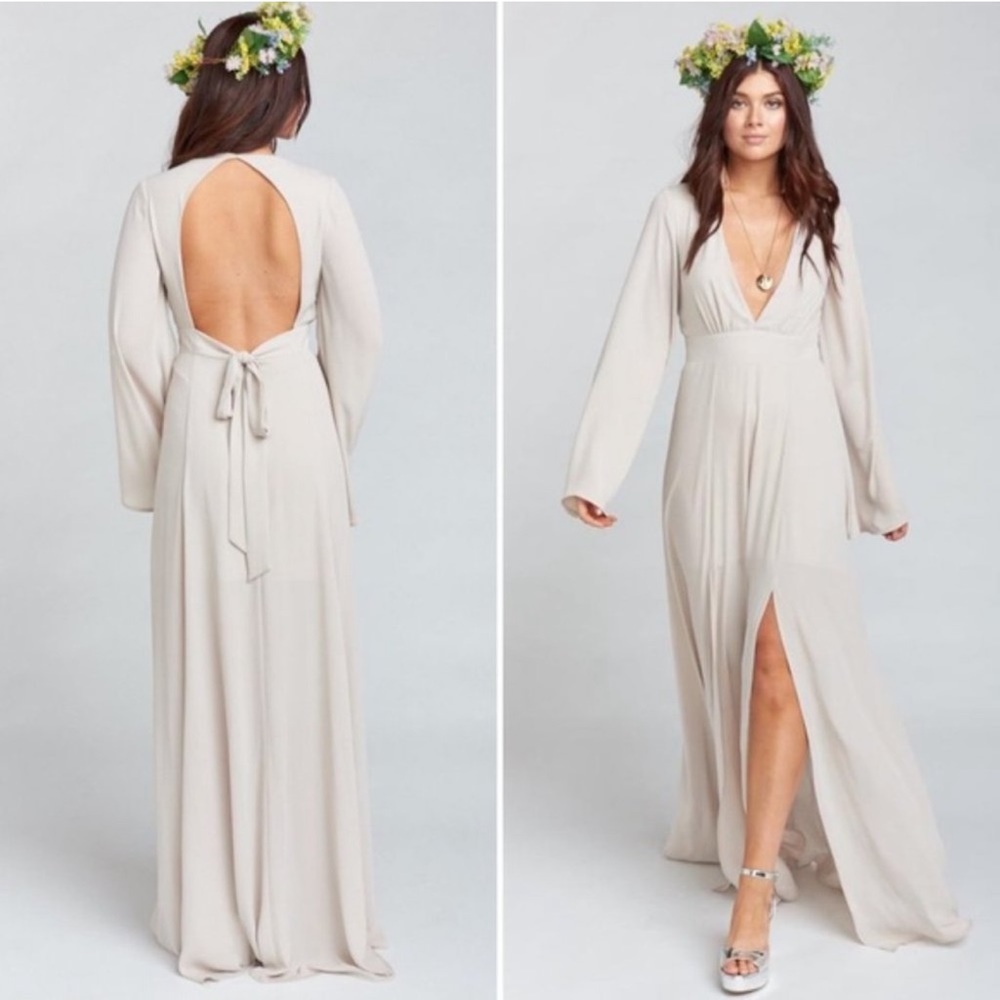 Show Me Your Mumu Venus Long Sleeve Dress XL NEW